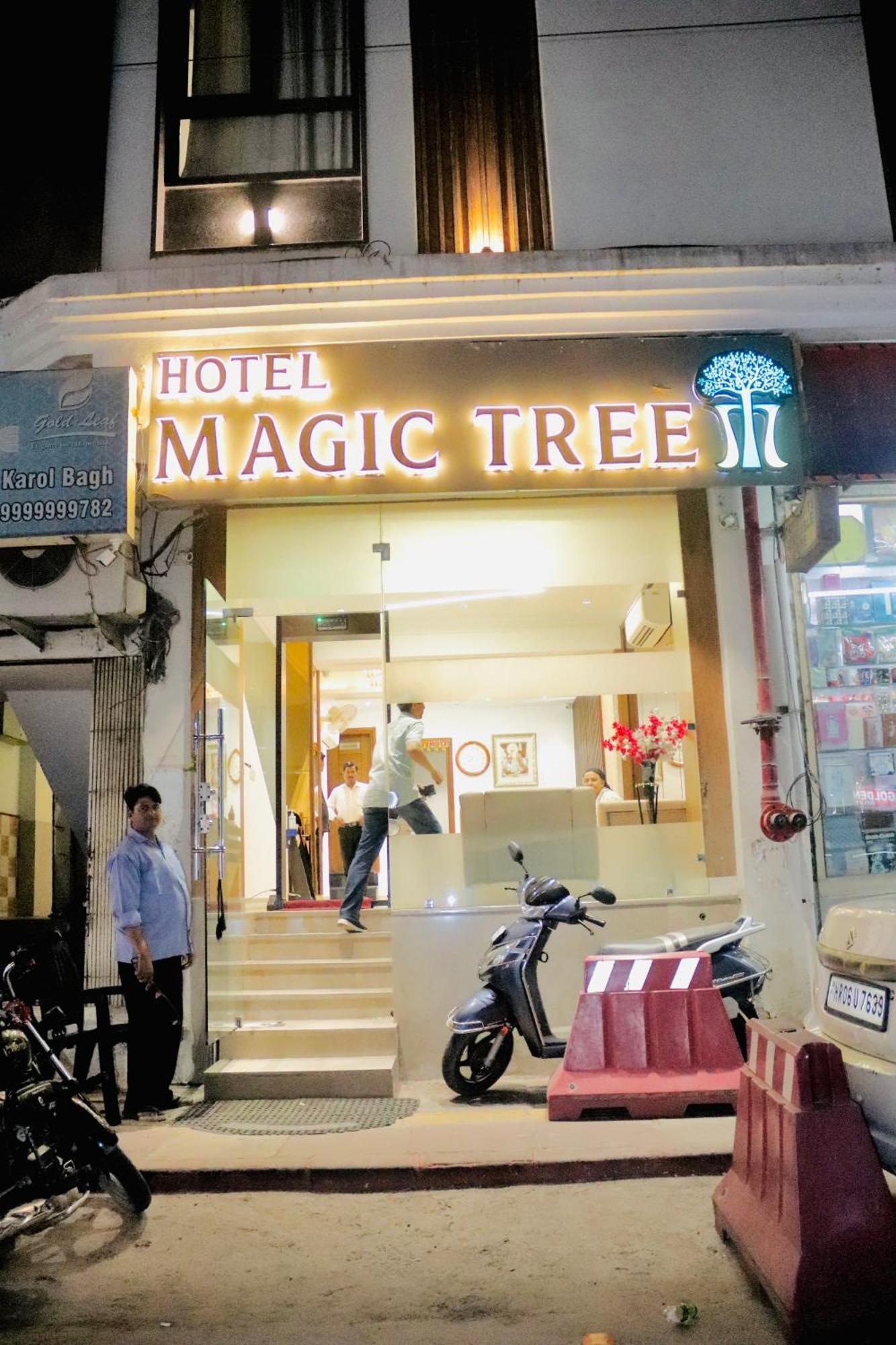 Hotel Magic Tree Karol Bagh Metro Station New Delhi Exterior foto