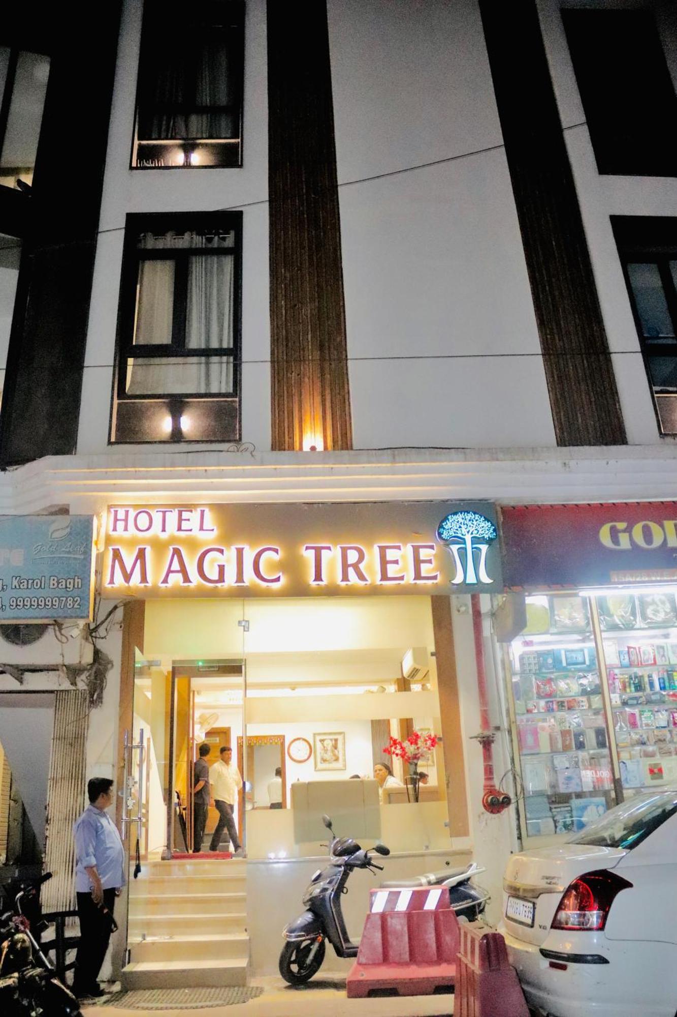Hotel Magic Tree Karol Bagh Metro Station New Delhi Exterior foto
